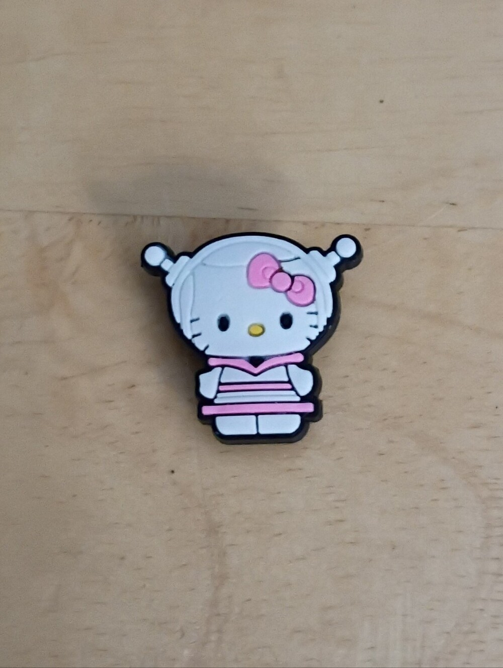 10 for $10 Jibbitz Croc Charms - Sanrio Hello Kitty Striped Dress & Helmet - New